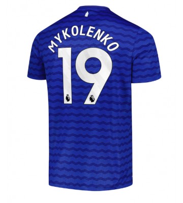 Everton Vitaliy Mykolenko #19 Hjemmebanetrøje 2025-26 Kortærmet